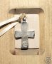Крест серебряный ручной работы, горячая эмаль, 3х4 см