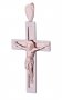 Нательный крестик «Распятие», золото 585, 20х15мм, О п01177