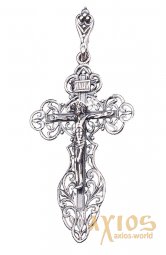 Нательный крестик «Распятие», серебро 925, 52х30мм, О 13576 - фото
