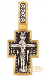 Распятие Христово. Казанская икона Божией матери. 11х25 мм, Е 8017 - фото