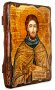 Икона под старину Преподобный Адриан Пошехонский 7x9 см