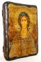 Икона под старину Святой Ангел-Хранитель 13x17 см