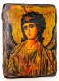 Икона под старину Святой Архангел Гавриил 13x17 см