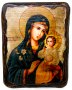 Икона под старину Пресвятая Богородица Неувядаемый Цвет 13x17 см