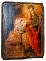 Икона под старину Пресвятая Богородица Целительница 13x17 см