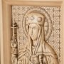 Резная икона Святая благоверная Тамара Царица Грузинская