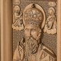 Резная икона Святитель Николай Чудотворец