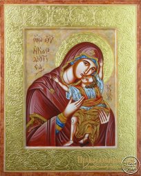 Икона Пресвятой Богородицы Сердечная - фото