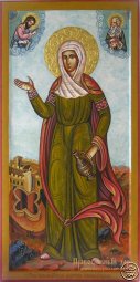 Мерная Икона Святая мученица Фотиния самарянка - фото