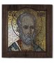 Икона из мозаики Святой Николай Чудотворец 40х50 см