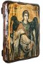 Икона под старину Святой Архистратиг Михаил 17х23 см
