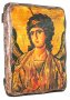 Икона под старину Святой Архангел Гавриил 17х23 см