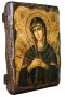 Икона под старину Пресвятая Богородица Семистрельная 17х23 см