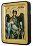 Икона Святой Архангел Михаил Греческий стиль в позолоте 13x17 см