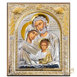 Икона Святое Семейство 15x18 см Греция - фото