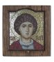 Икона из мозаики Георгий Победоносец 33х35 см