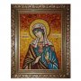 Янтарная икона Святая Виктория Никомидийская 20x30 см