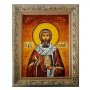 Янтарная икона Святой Апостол Стахий 20x30 см