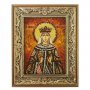 Янтарная икона Святая Милица Сербская 20x30 см