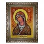 Янтарная икона Пресвятая Богородица Огневидная 20x30 см