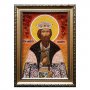 Янтарная икона Святой равноапостольный князь Владимир 20x30 см