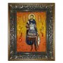 Янтарная икона Святой мученик Савел 20x30 см