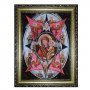 Янтарная икона Пресвятая Богородица Неопалимая Купина 20x30 см