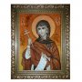 Янтарная икона Святая мученица Маргарита (Марина) 20x30 см