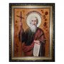 Янтарная икона Святой Апостол Андрей Первозванный 20x30 см