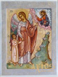 Икона Ангел Хранитель 18х24 см - фото