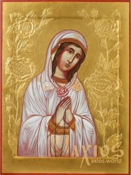 Икона Пресвятая Богородица Таинственная роза 24х32 см - фото