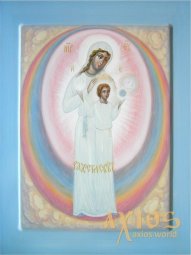Икона Пресвятая Богородица Радости Свет 24х32 см - фото