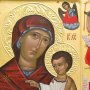 Писаная икона Богородица Одигитрия  с житием, автор Виталий Гайдар