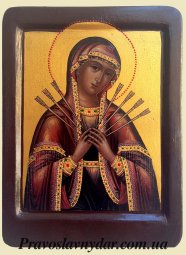 Икона Богородица Семистрельная - фото