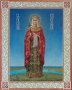 Писаная Икона Святой Княгини Ольги 30х20 см