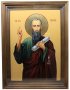 Писаная Икона Святой апостол Павел, 49х35,5 см (размер с киотом)