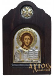 Икона - арка Иисус Христос, дерево, металл - фото