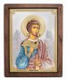 Икона Ангел Хранитель, Итальянский оклад №4, эмали, 25х30 см, дерево ольха, ПД010641