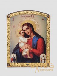 «Взыскание погибших» икона Божией Матери в декоративной рамке - фото