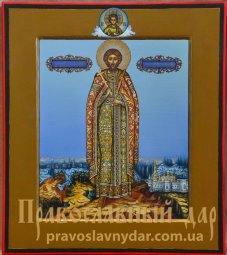Икона Святой благоверный князь Андрей Боголюбский - фото