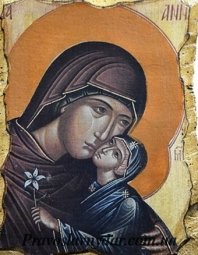Икона Святые Анна и Мария - фото