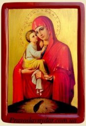 Икона Богородица Почаевская - фото