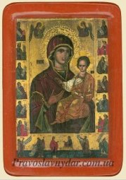 Икона Белжская Богородица Одигитрия (XV век) - фото