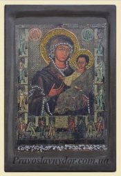 Икона Богородица Одигитрия (XVI век) - фото
