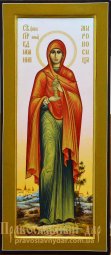 Мерная икона святая Иоанна Мироносица - фото