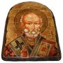Икона под старину Святитель Николай Чудотворец 17х23 см арка