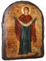 Икона под старину Покров Пресвятой Богородицы 17х23 см арка