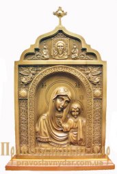 Центральная икона Пресвятая Богородица Казанская - фото