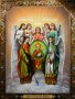 Писаная икона Собор Архистратига Михаила