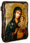 Икона под старину Пресвятая Богородица Неувядаемый Цвет 7x9 см